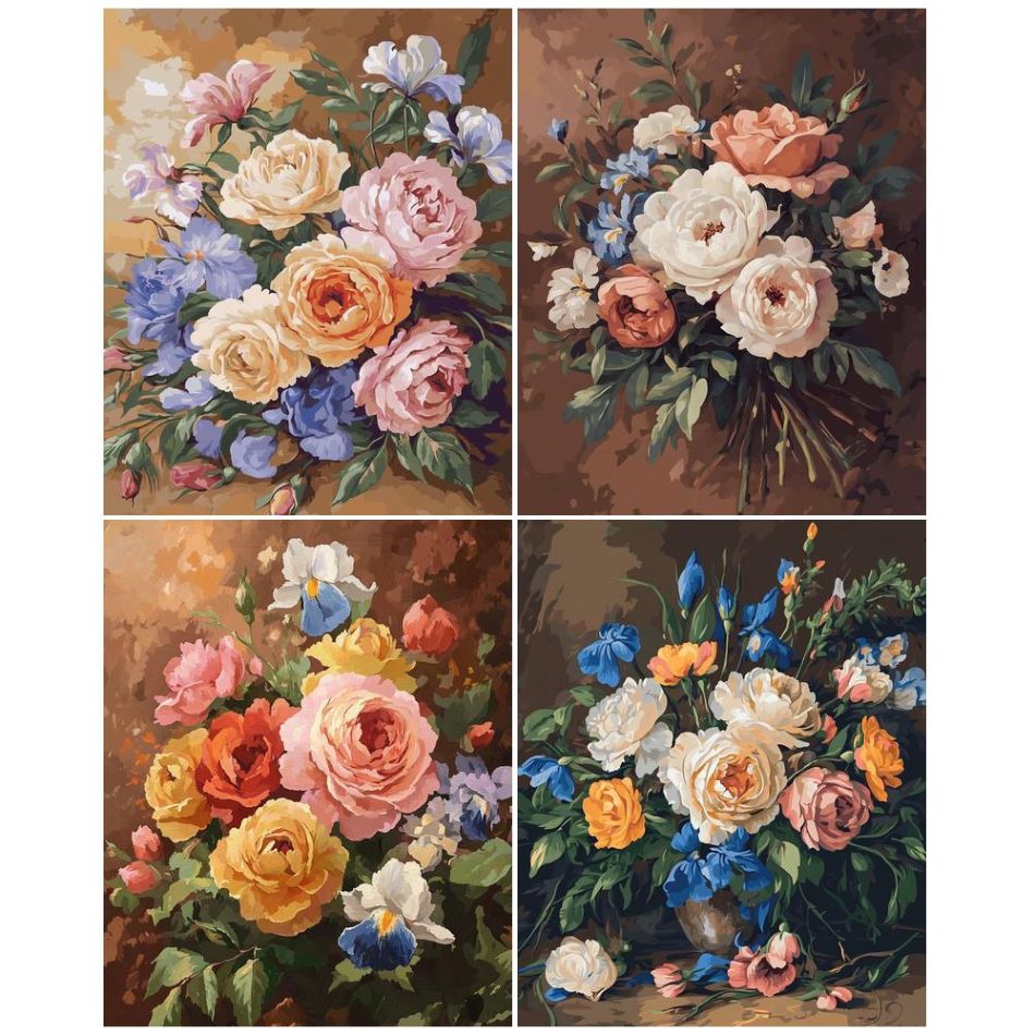 Art Craft Ideas With Paper - Наборы для алмазной вышивки CHENISTORY Flower