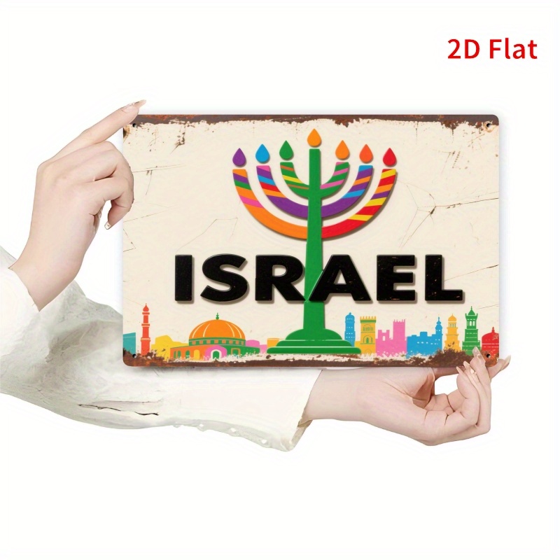 Art & Craft Paper Origami - CIFBUY Винтажная алюминиевая настенная табличка в