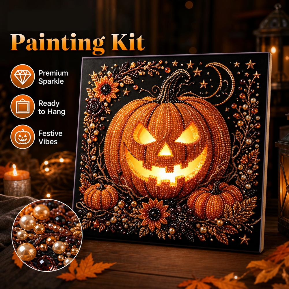 Art Craft Activities - Набор для алмазной вышивки на Хэллоуин,