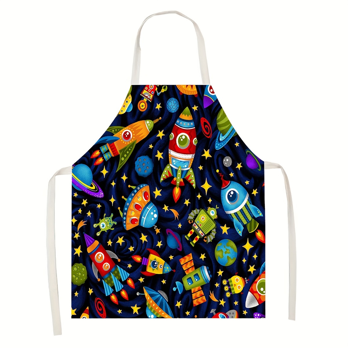Art And Craft Rocket - Детский фартук (1 шт.) с космической