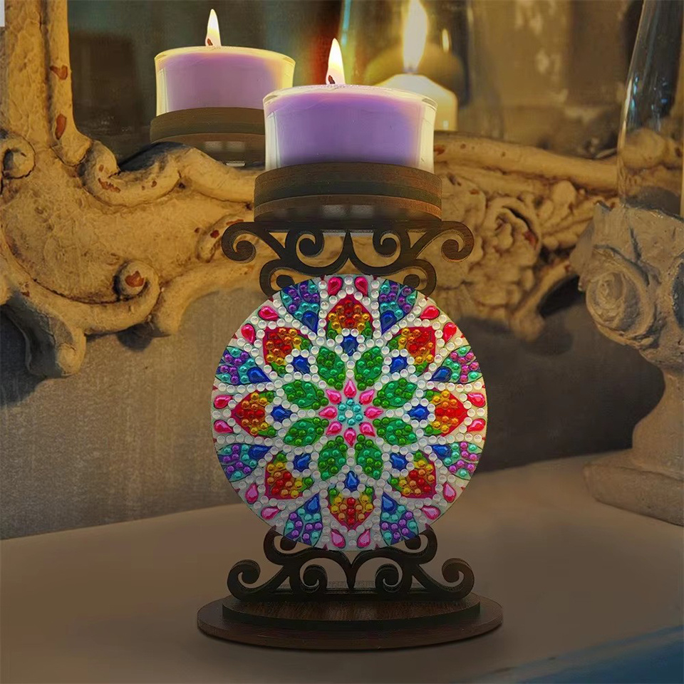 Подсвечник в виде цветка, пода – обзор и цена Art Craft Painting