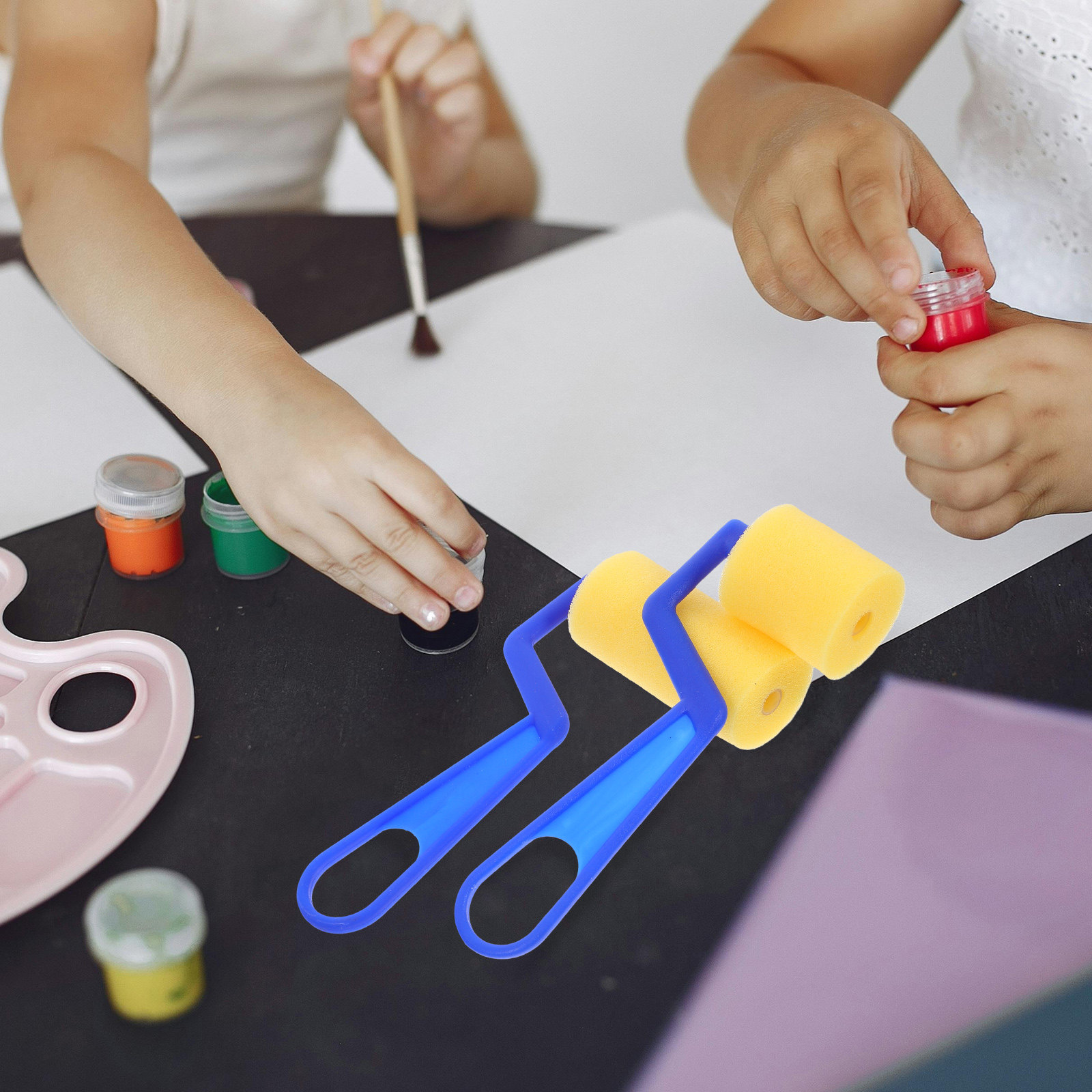 2 шт. детских губчатых кистей- – обзор и цена Art Craft Activities