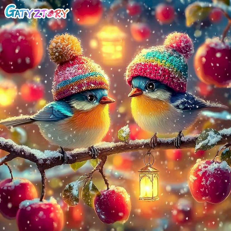 Алмазная вышивка GATYZTORY «Пт – обзор и цена Art Craft Ideas With Paper