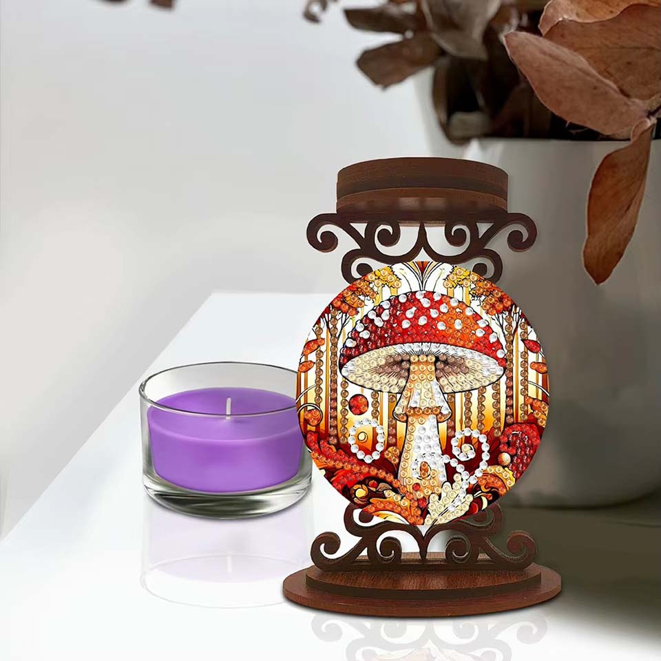 Подсвечник в форме гриба, пода – обзор и цена Art Craft Painting