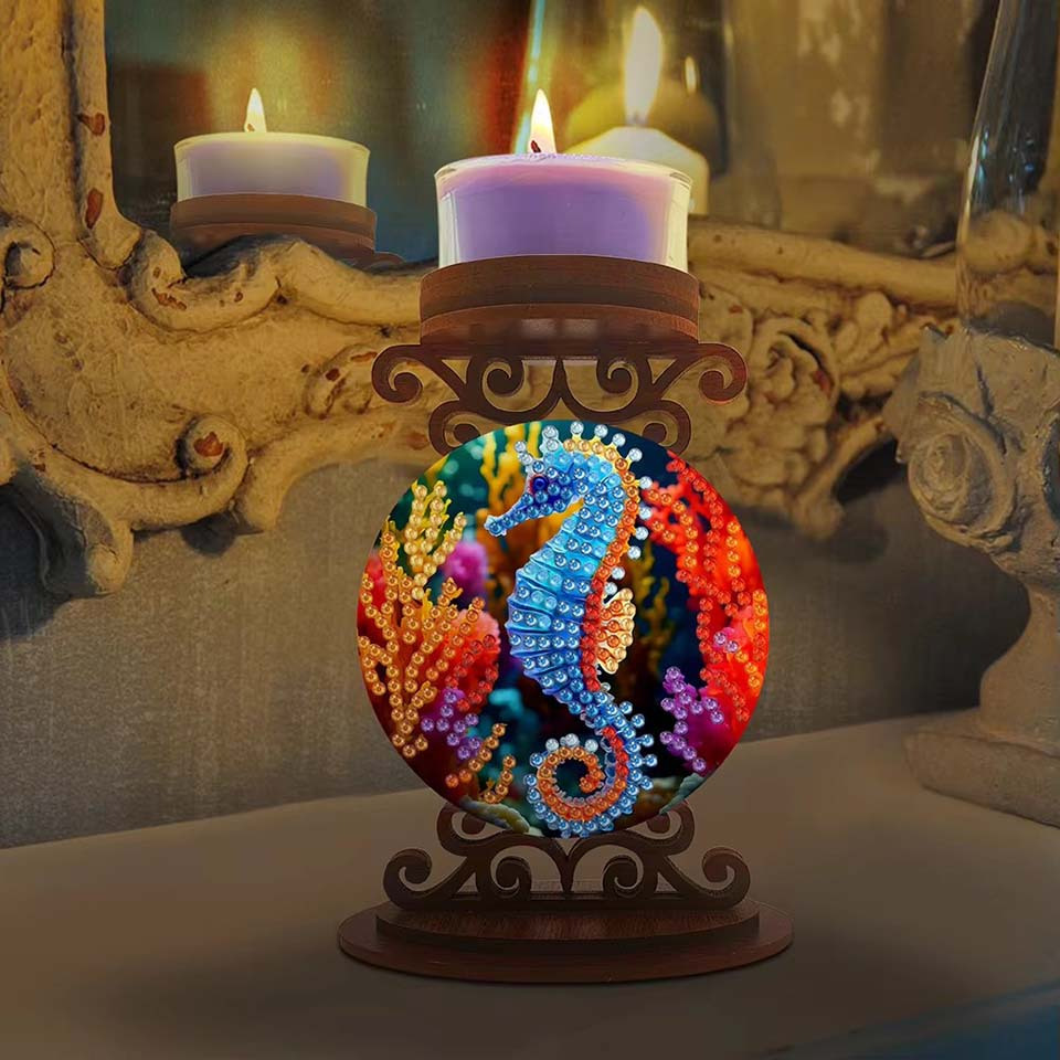 Подсвечник в виде морского кон – обзор и цена Art Craft Painting