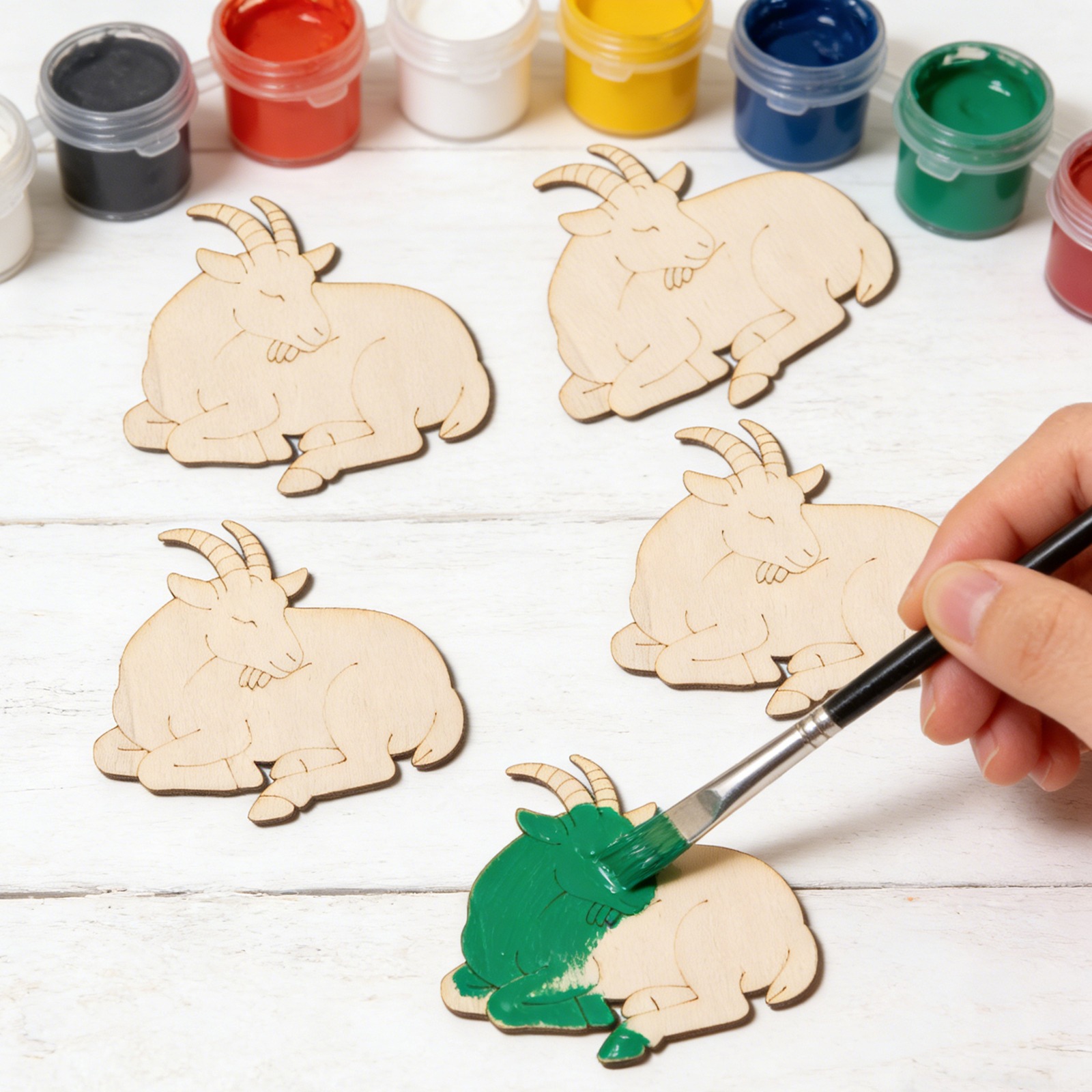 Набор из 10 деревянных заготов – обзор и цена Art Craft Painting